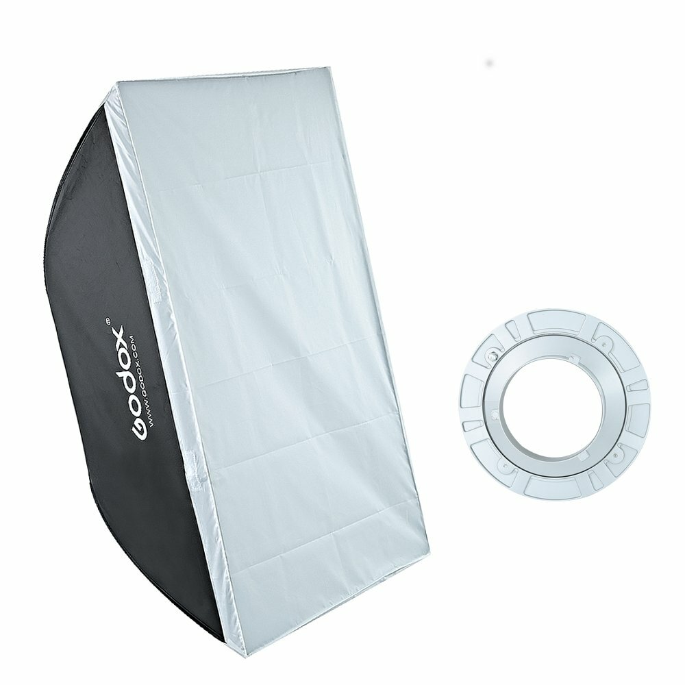 US Godox 60x90CM Rectangular Photography SoftBox Diffuser Modifier Bowens Mount