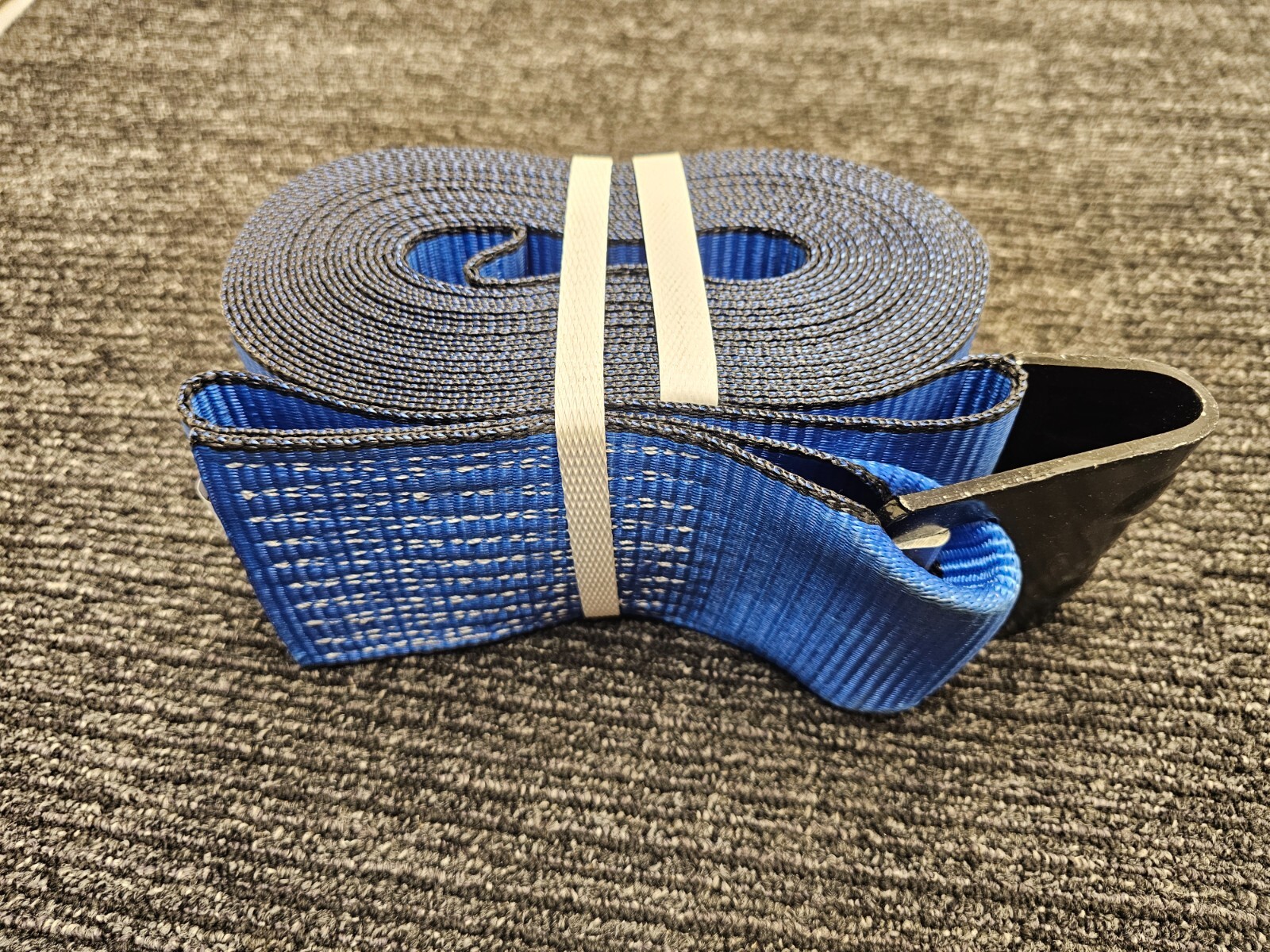 (QTY 3)Tire 4 Safe 4" x 30' Tie Down Strap 5400lbs Working Load Limit