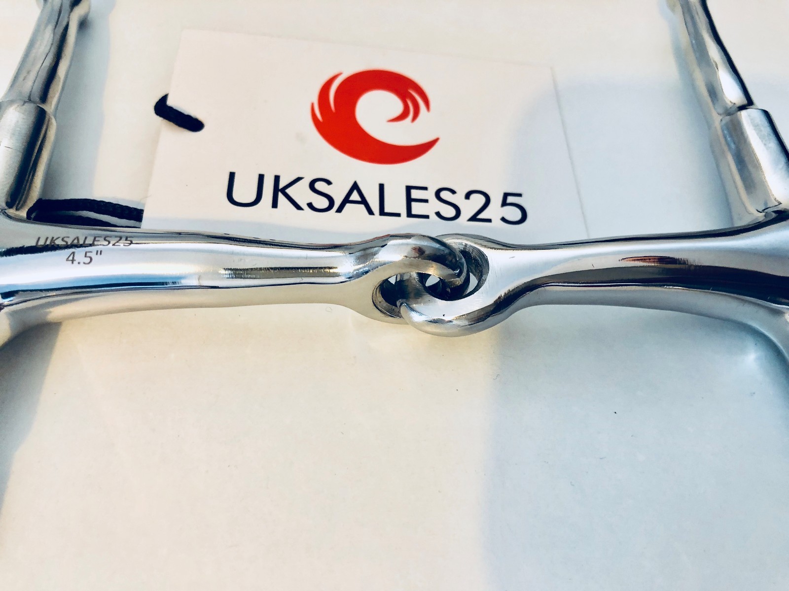 Sciolto Anello Filetto ad Aste Morso Singolo Unibile Punta (UKSALES25) Stesso