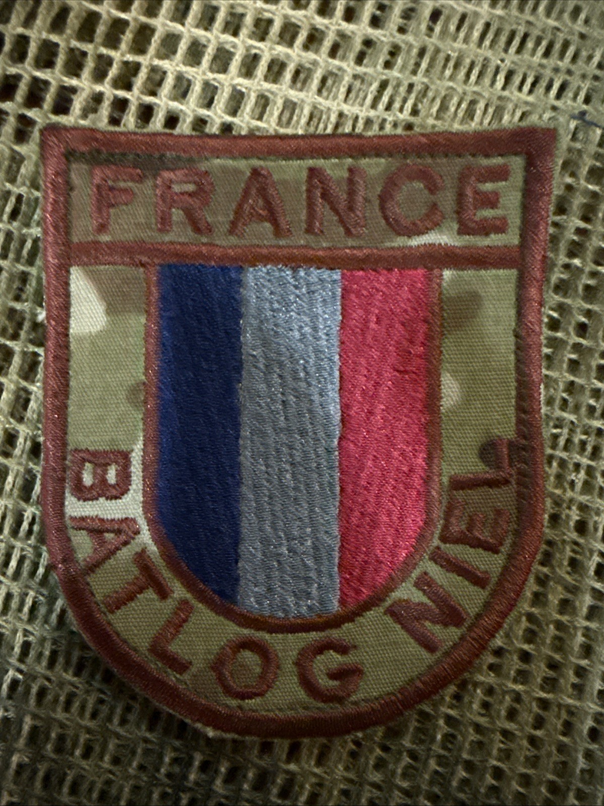 France French Task Force 3” Battle Group Patch-Batlog Niel, Afgan War!