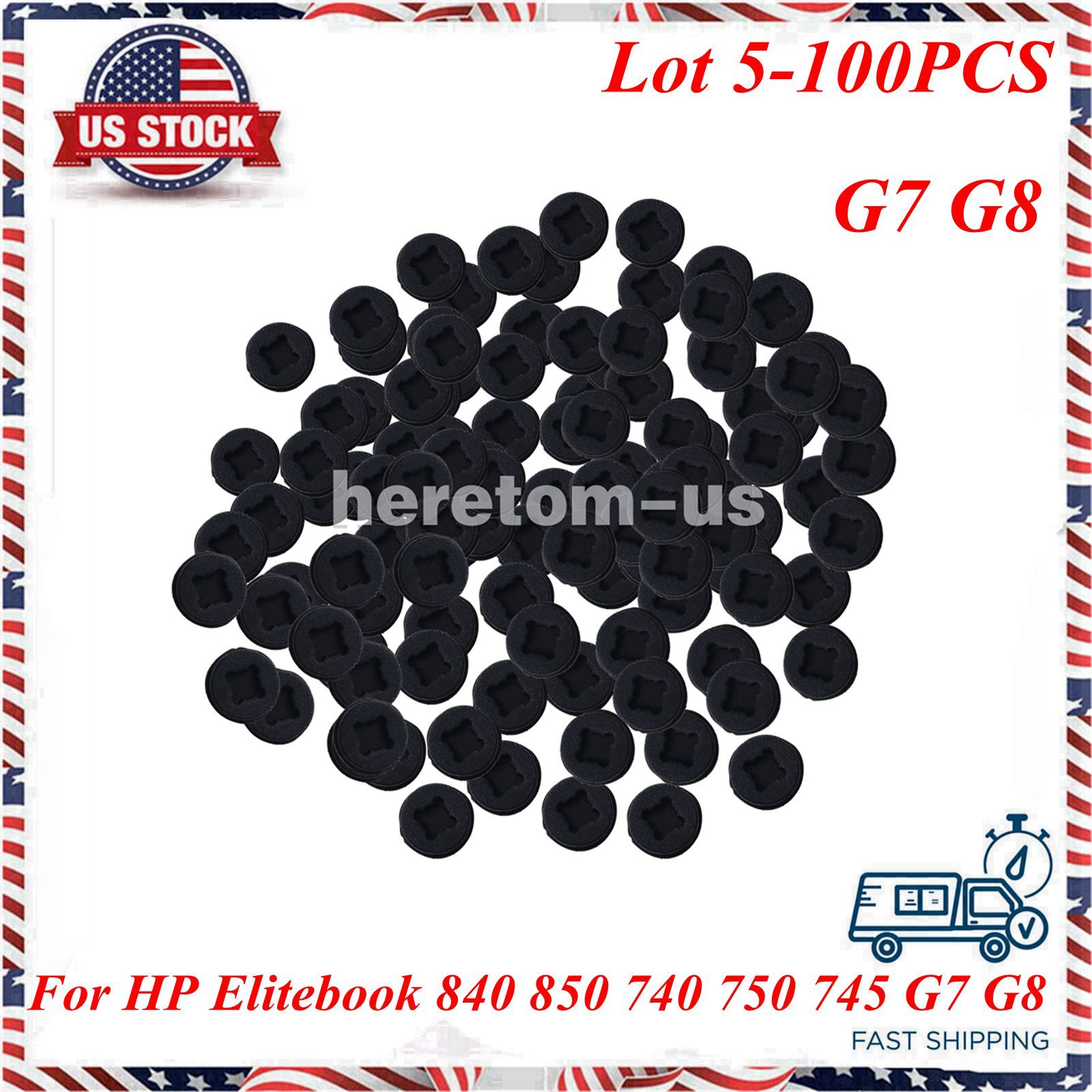 Lot 5-100 Mouse Hat Pointer Stick Cap For HP Elitebook 840 850 740 750 745 G7 G8