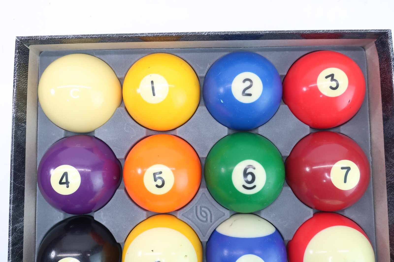 Billard 2 1/4" Pool Table Ball Complete Mixed Set - Please Read