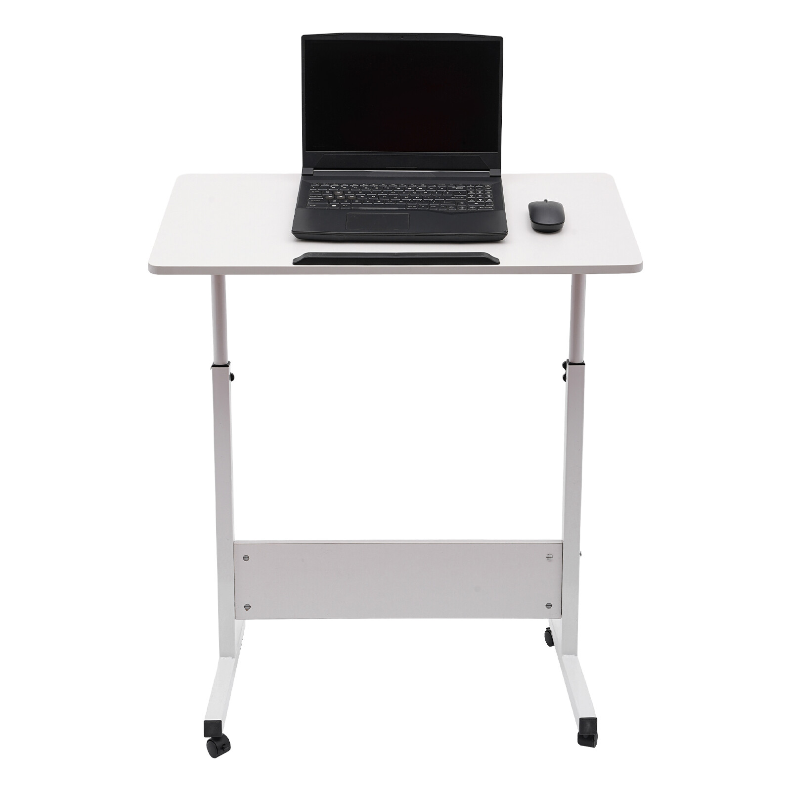 Adjustable Height Standing Desk Moveable Laptop Desk Write Table Computer Stand