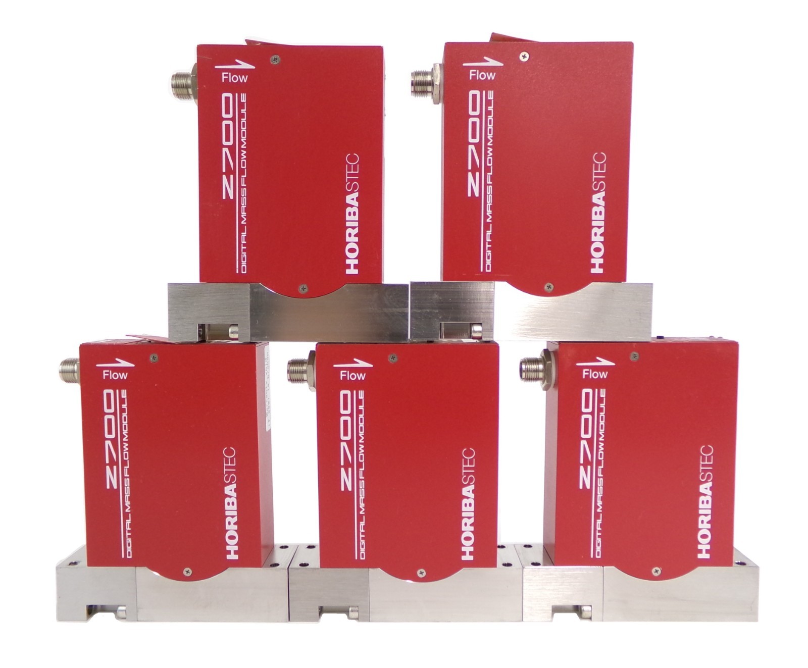 Horiba STEC SEC-Z714AGX Mass Flow Controller MFC 0190-41113 0190-41119 Lot of 5