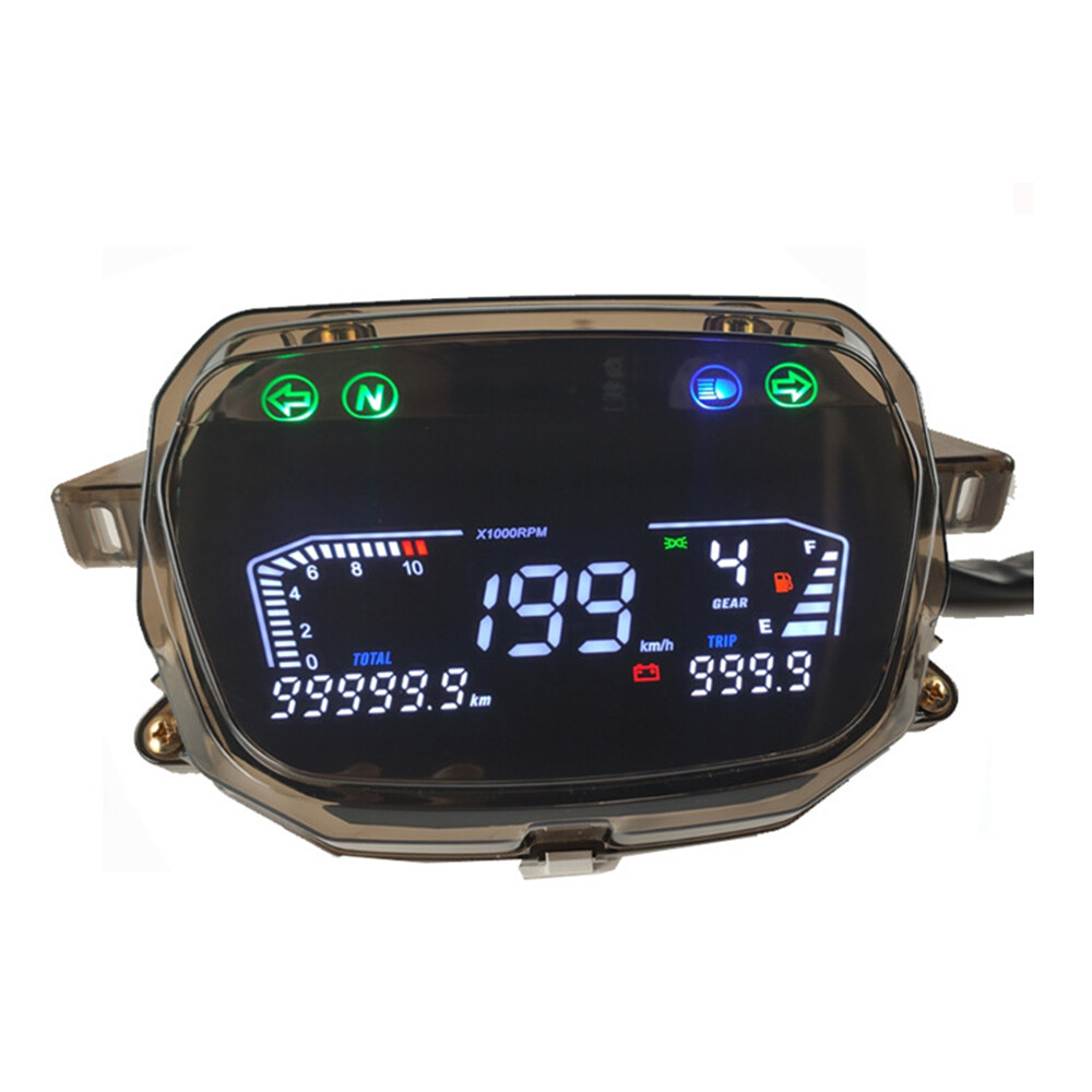 Digital LED LCD Odometer for Honda EX90 Motorcycle Speedometer