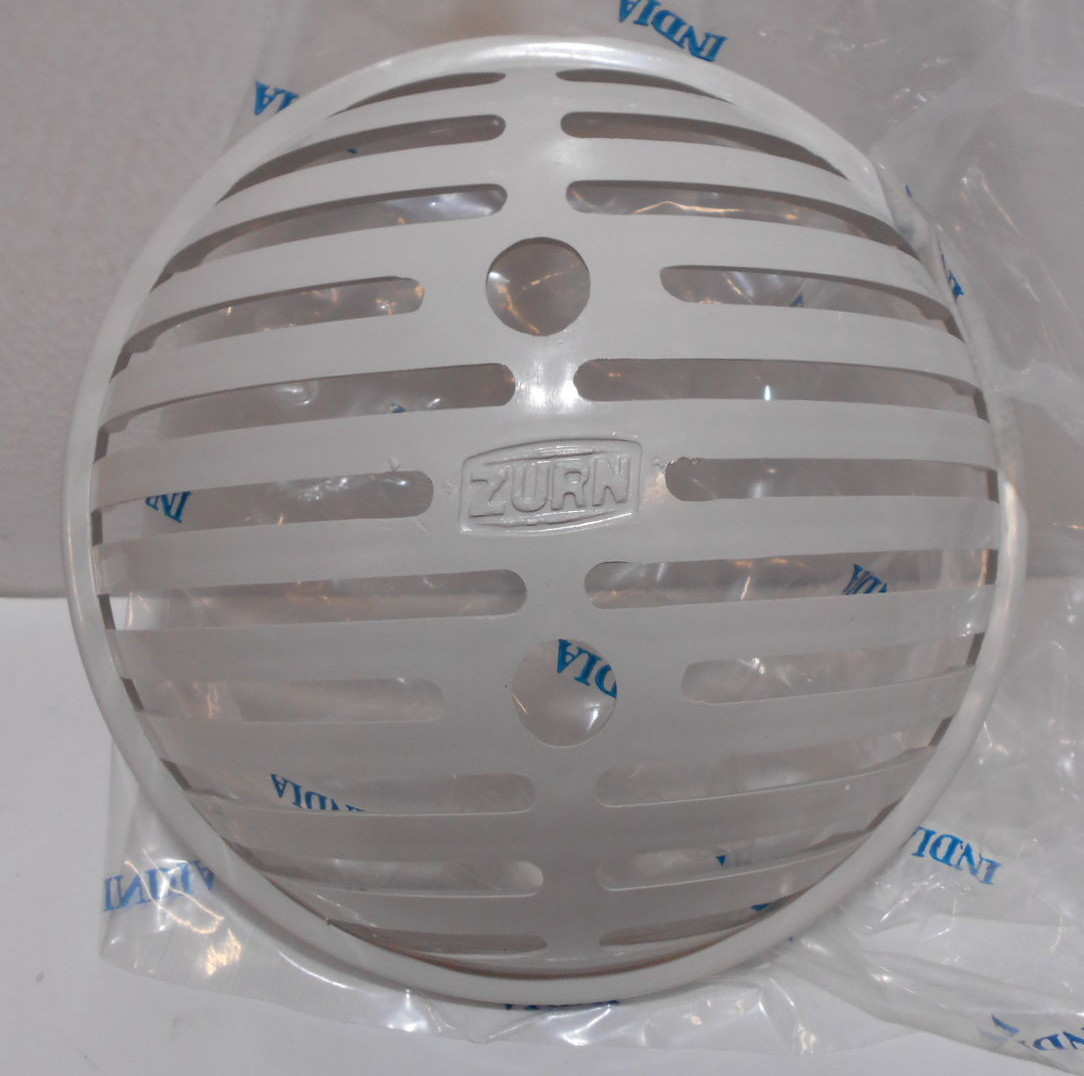 Lot of 2 ZURN P1900-Semi-Dome Drain Domes   Height 2 11/16"  6 7/8" OD