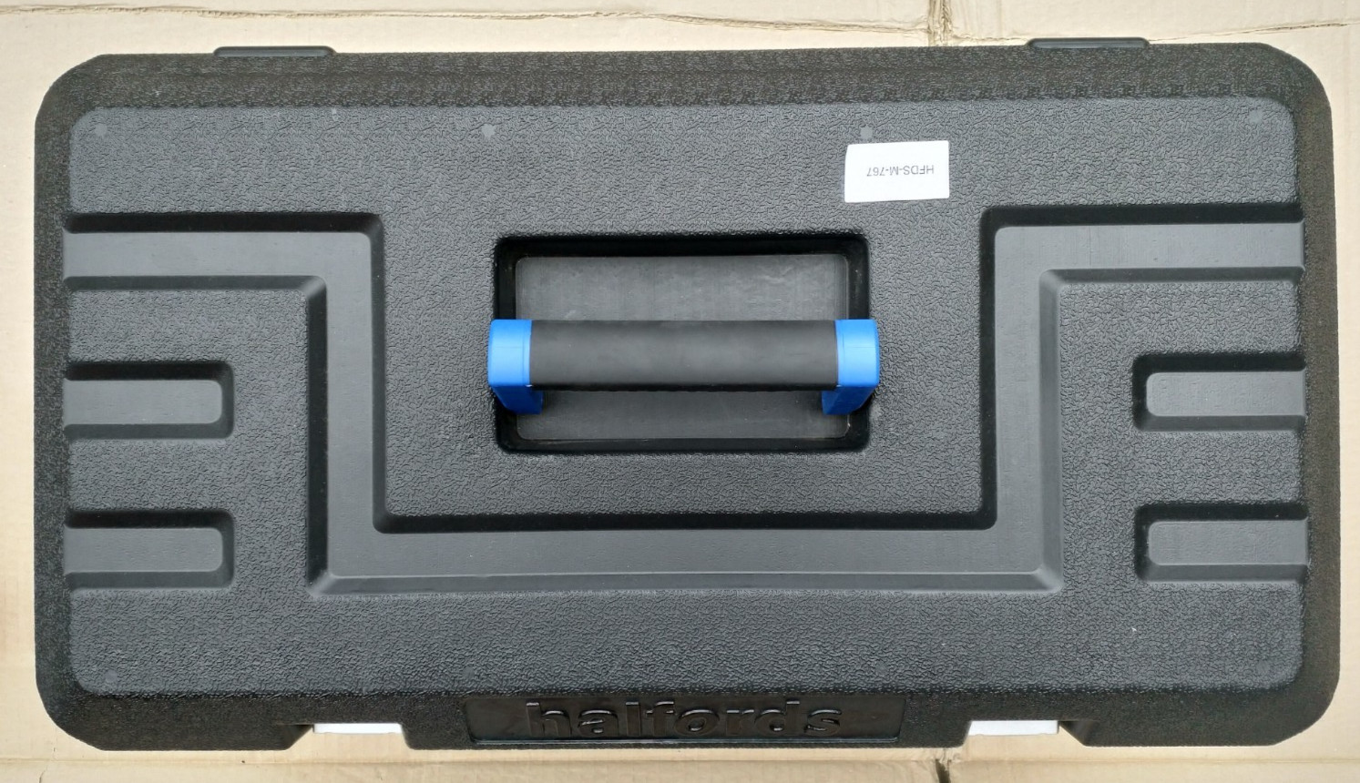 Halfords Tool Box, Black