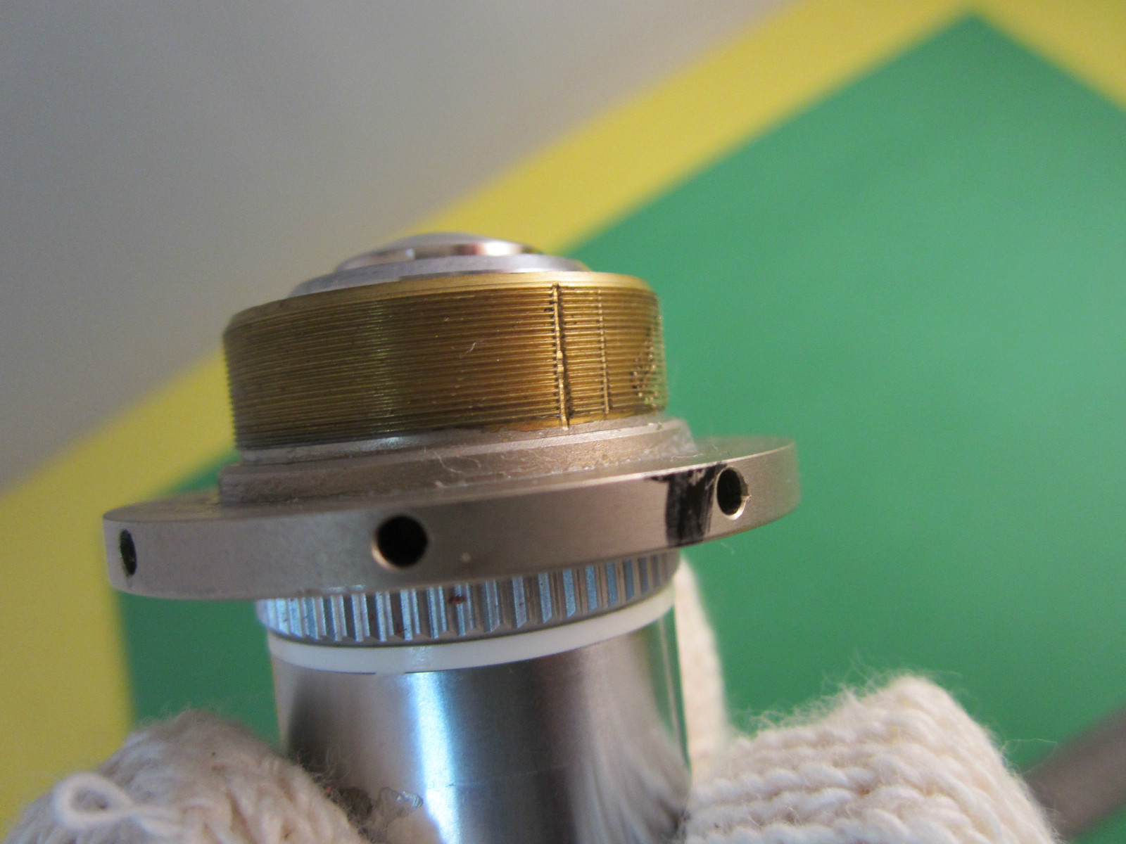 Leitz Fluotar 100x Objective, Germany - Microscope Interferometer Part
