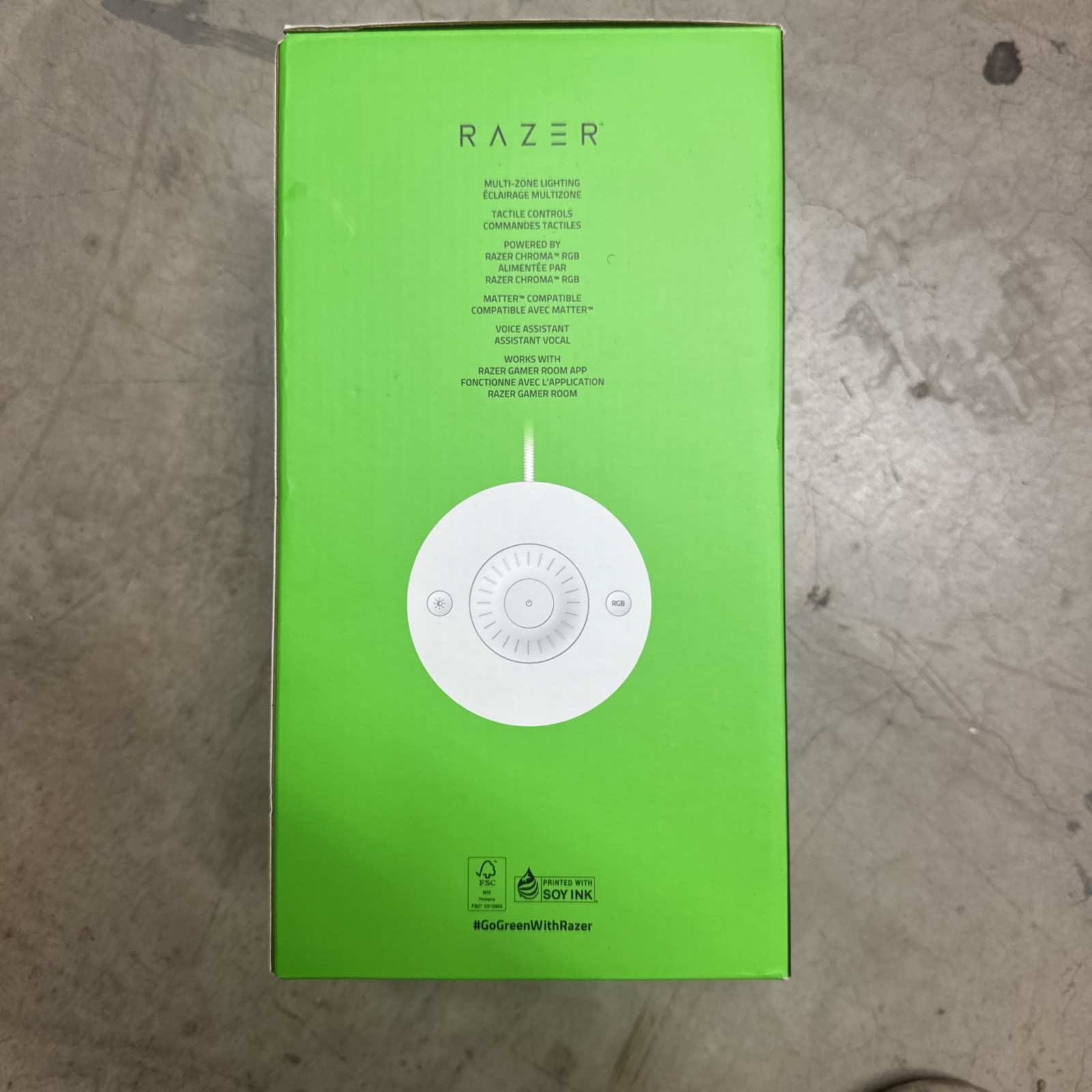 Razer Aether Lamp Pro Customizable RGB LED Lamp