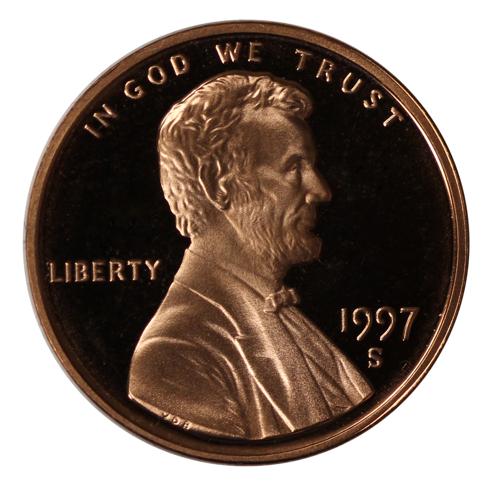 1997 -S Lincoln Memorial Cent Gem Proof Single Coin