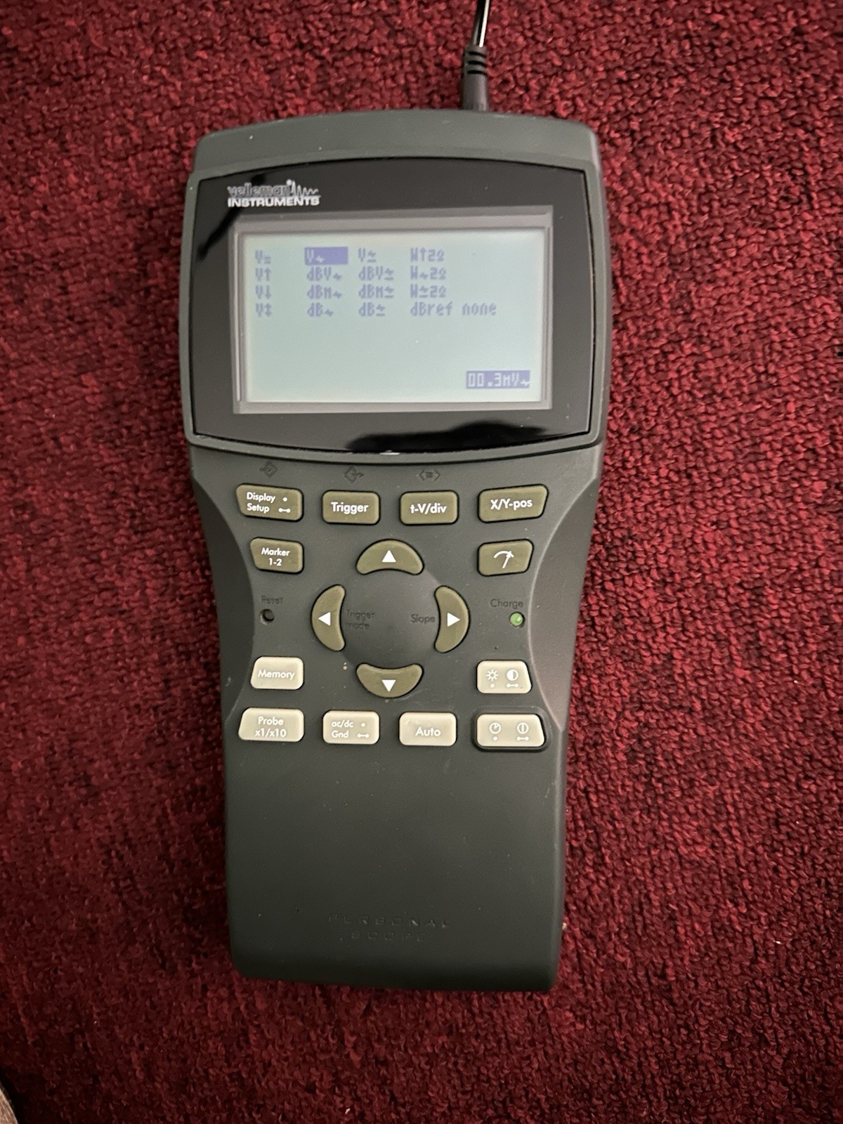 Velleman Instruments Personal Scope Handheld Oscilloscope HPS 10