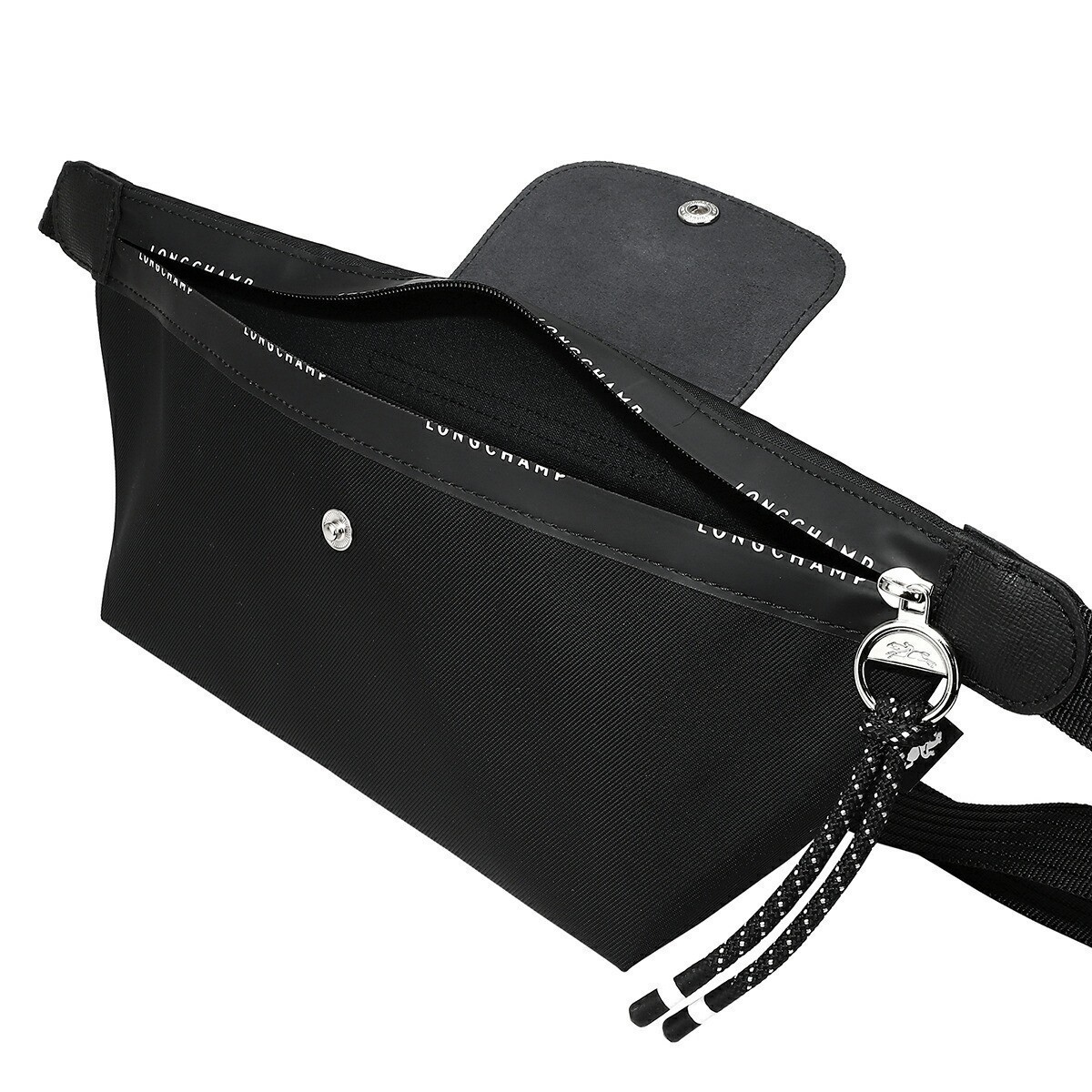 LONGCHAMP Le Pliage Energy Belt Bag Medium Size Black