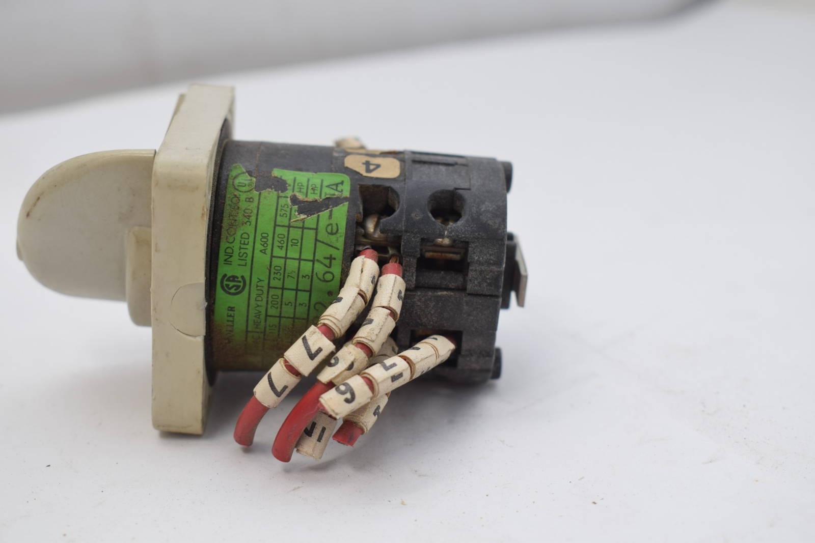 Klockner Moeller T1-242422.64 Selector Switch Off Slow Fast Auto Speed Control