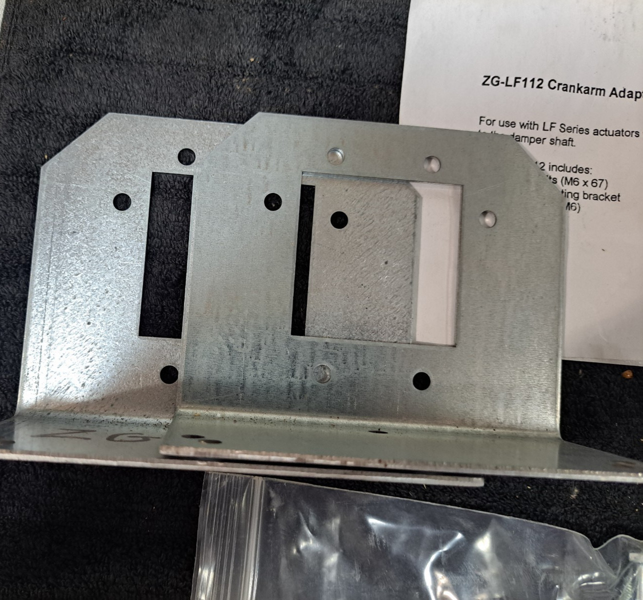 BELIMO ZG-LF112 Crankarm Adaptor Kit-LF
