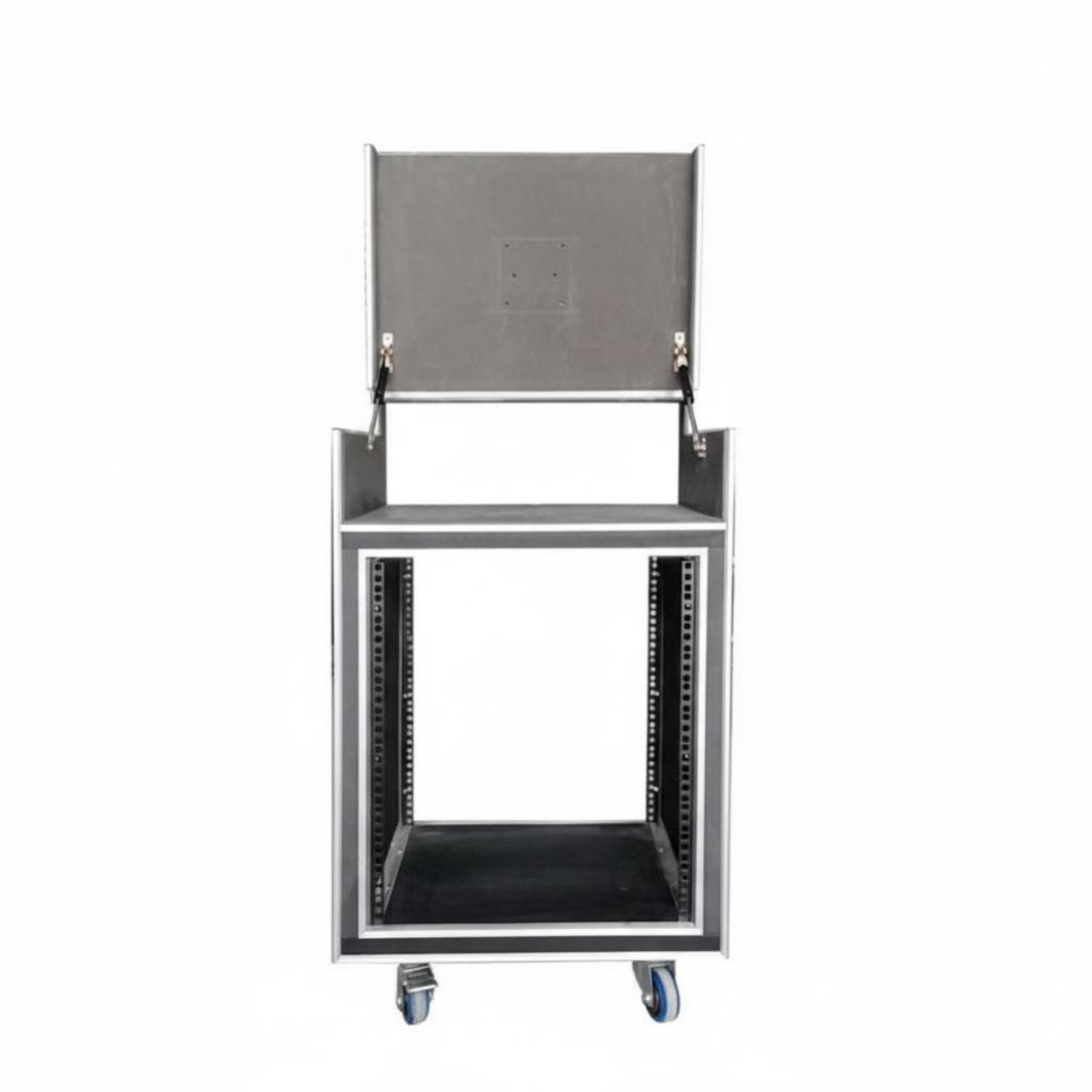 Rolling Amplifier Cabinet Aluminum-Reinforced Frame touring Case for Touring,