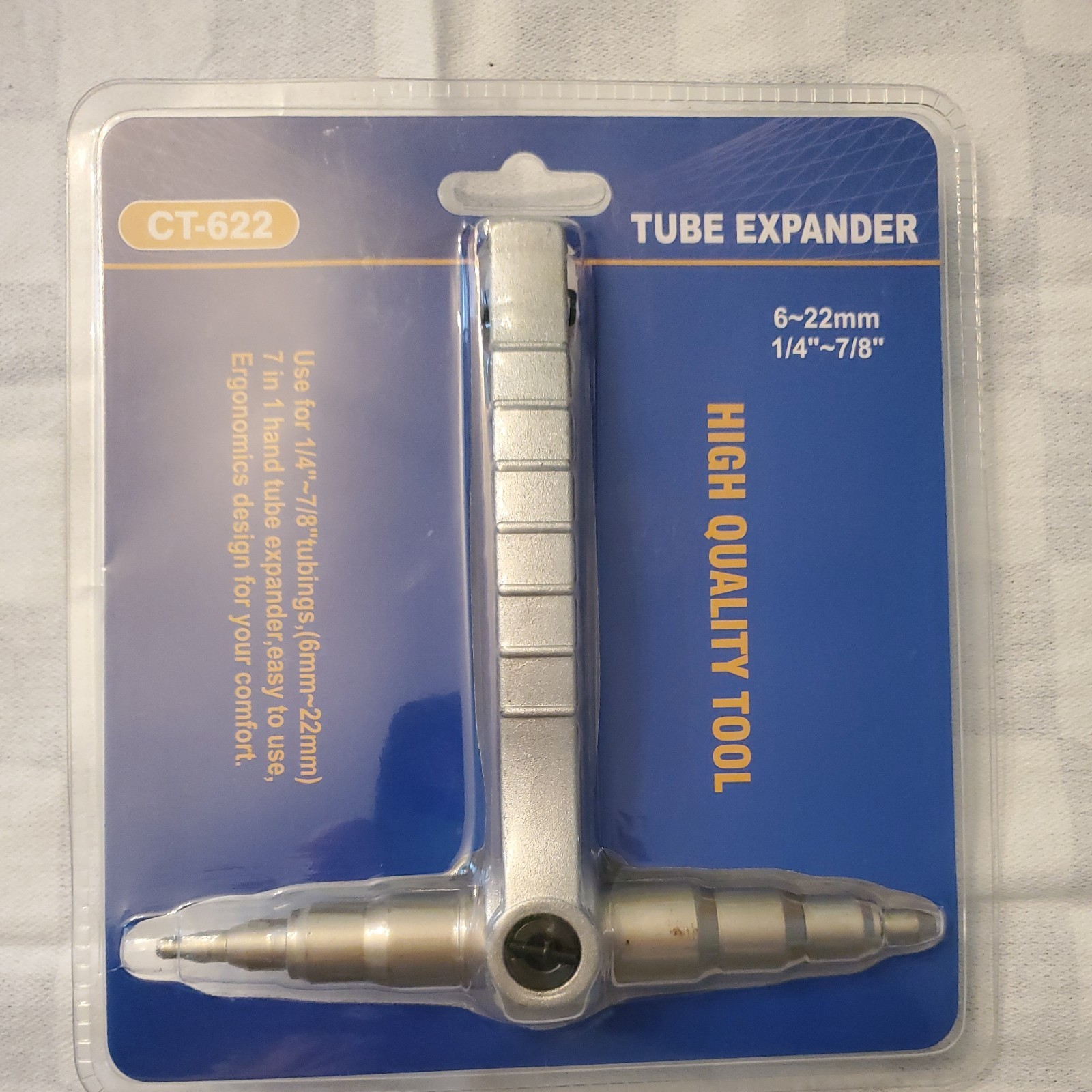 Copper Pipe Swaging Tool Tube Expander 1/4" 5/16" 3/8" 1/2"3/4" 7/8"