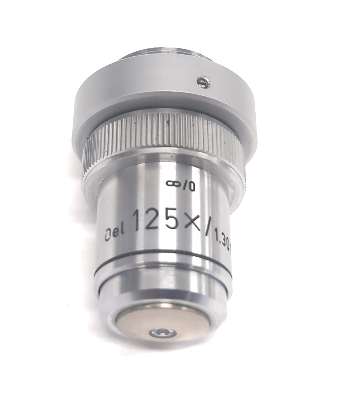 Leitz Wetzlar Oel 125/1.30 P Microscope Objective Lens RMS Thread