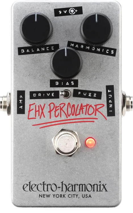 Electro-Harmonix Percolator Fuzz/Overdrive Pedal