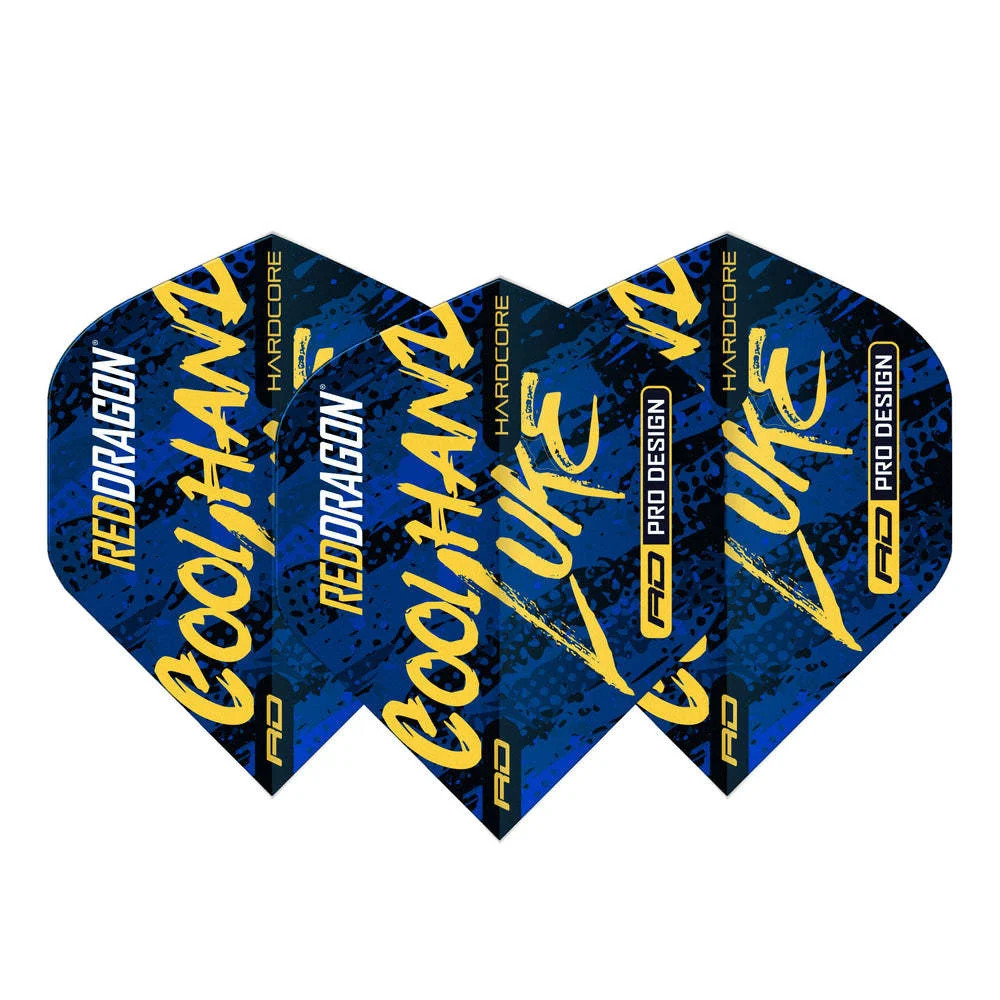 Red Dragon Hardcore Luke Humphries Signature Dart Flights