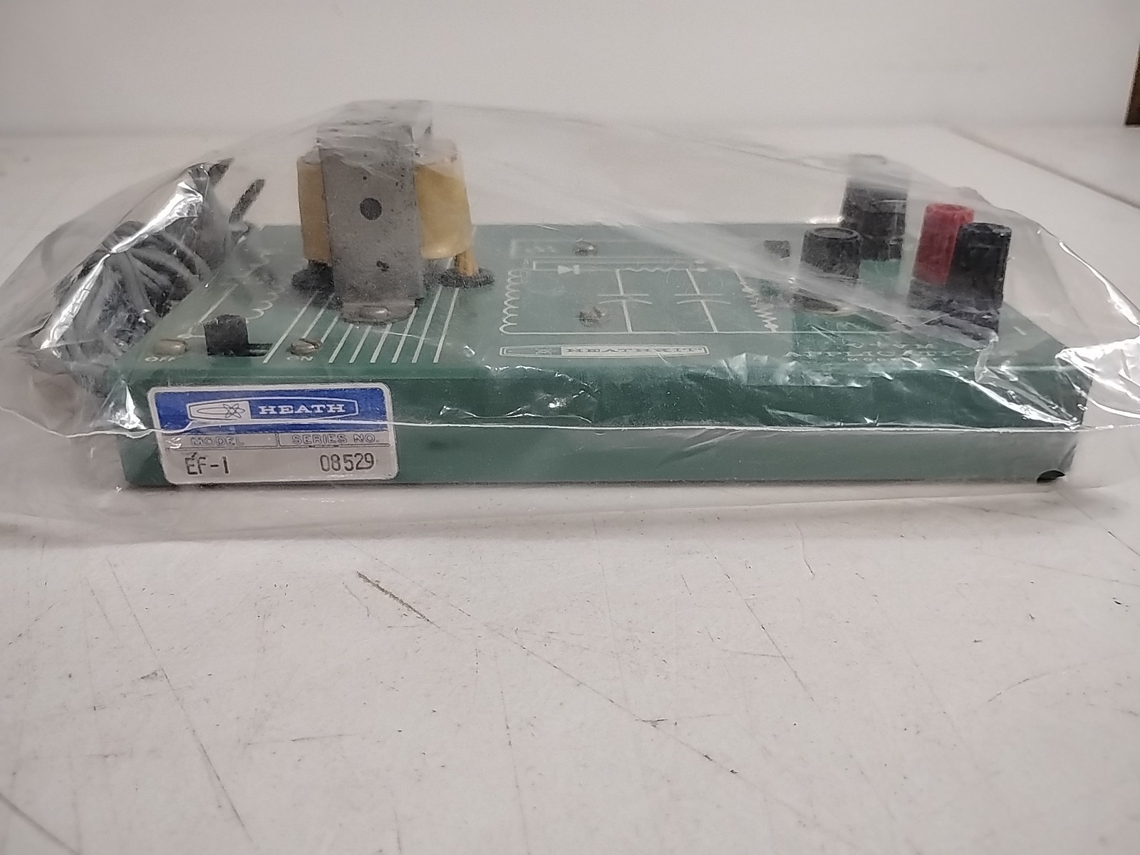 Vintage Heathkit EF-1 VTVM Applications Kit Wiring Board Untested