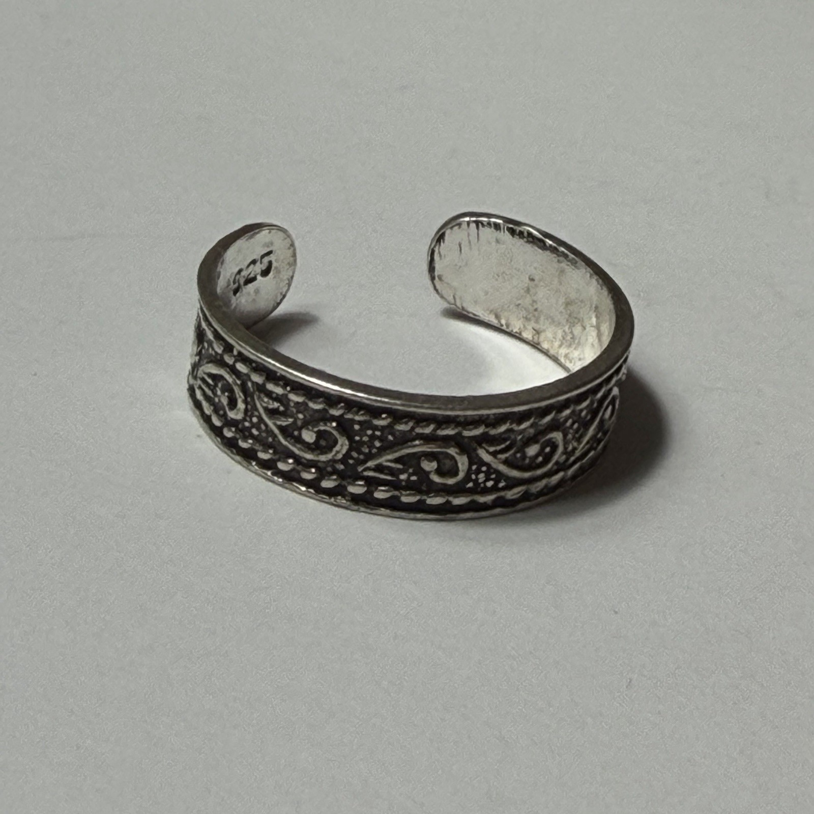 Sterling Silver Adjustable Toe Ring