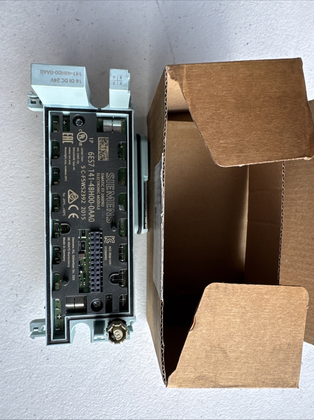 Siemens 6ES7 141-4BH00-0AA0 SIMATIC DP, Electronic Module For ET 200 PRO, 24VDC