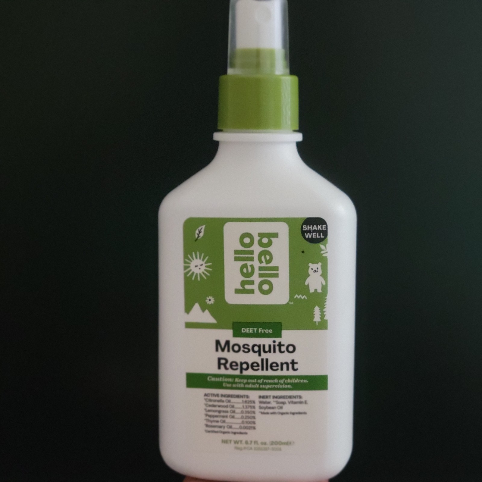 Hello Bello Kids Mosquito Repellent, 6.7fl oz