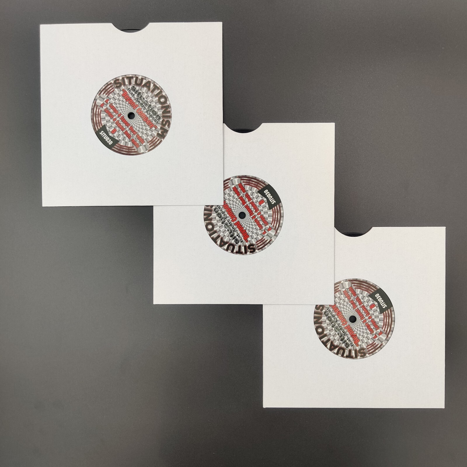 50 7" WHITE CARD MASTERBAGS RECORD SLEEVES / COVERS