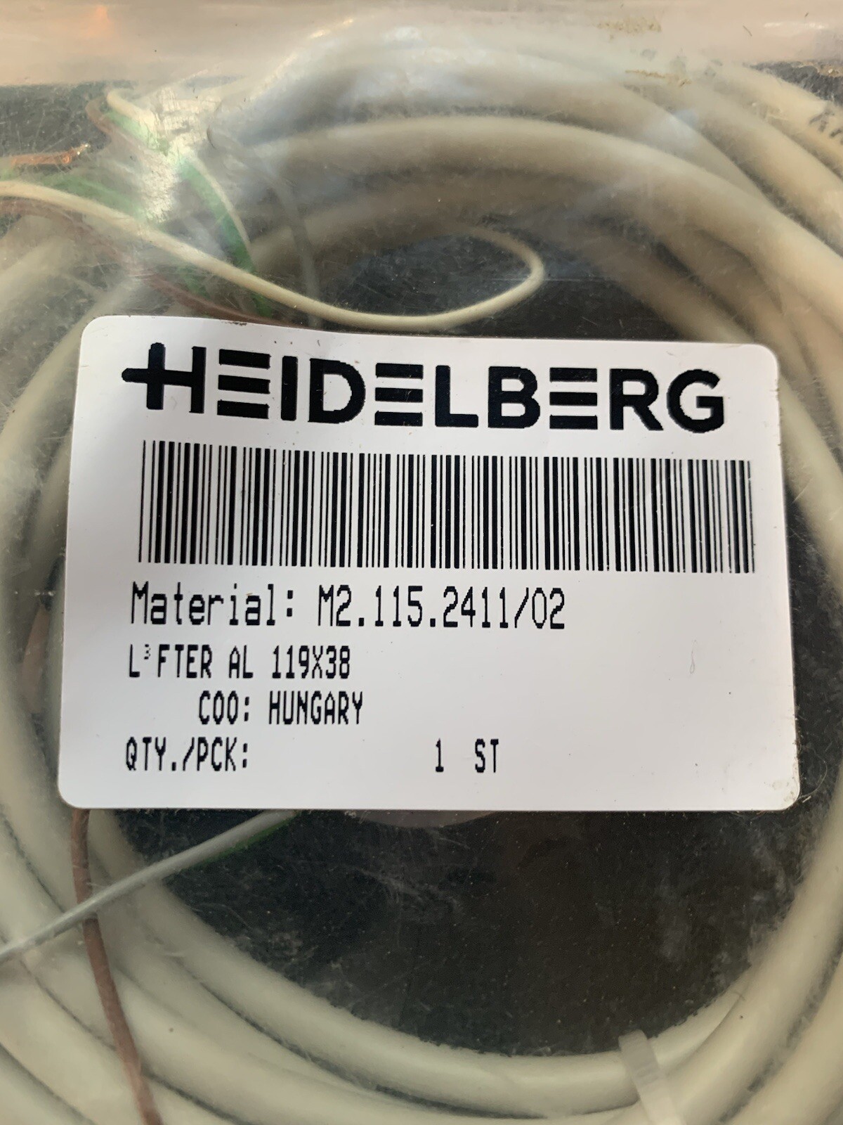 Heidelberg Delivery Blow Down Fan