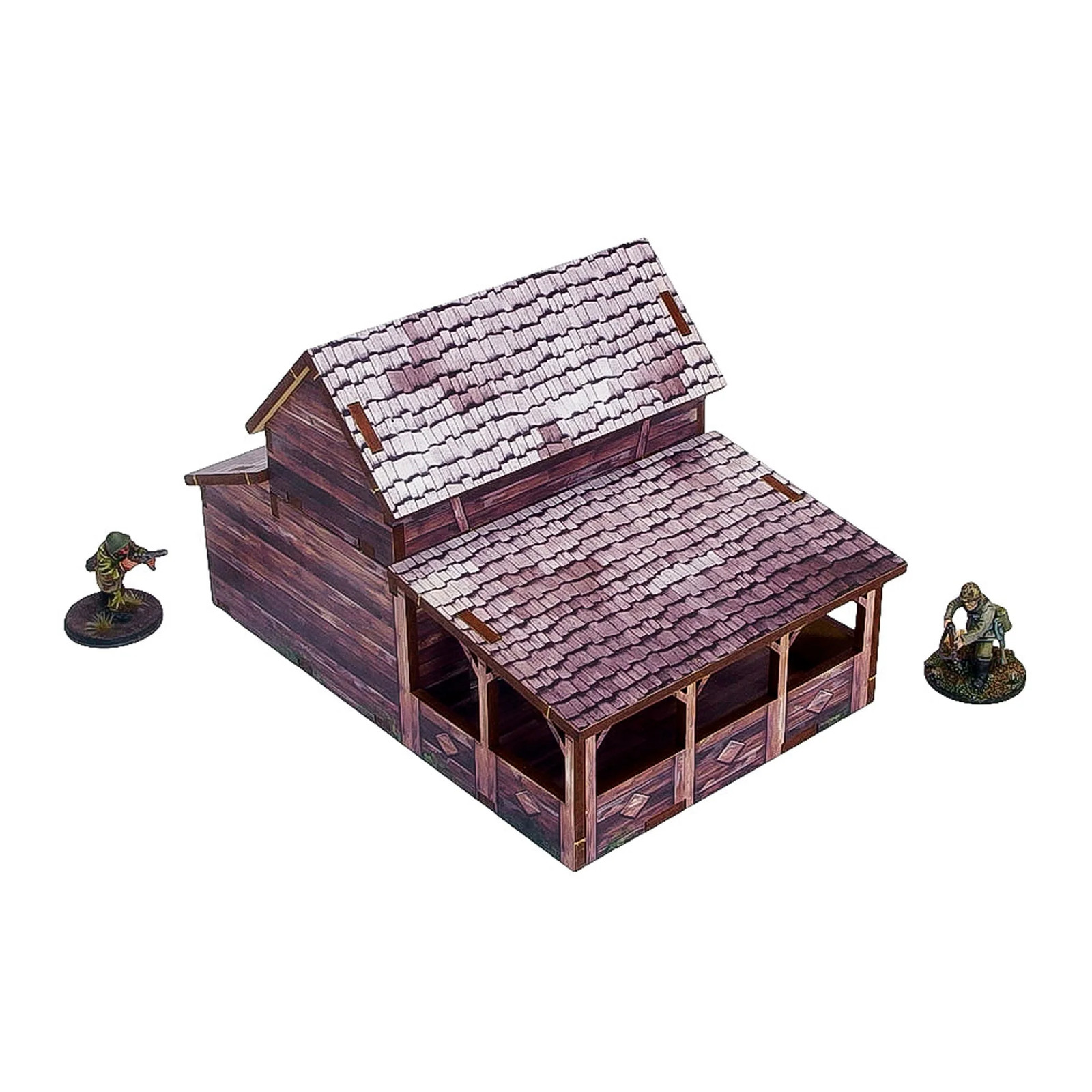 Micro Art Studio: WW2 Ostfront Village Workshop Pre-Painted