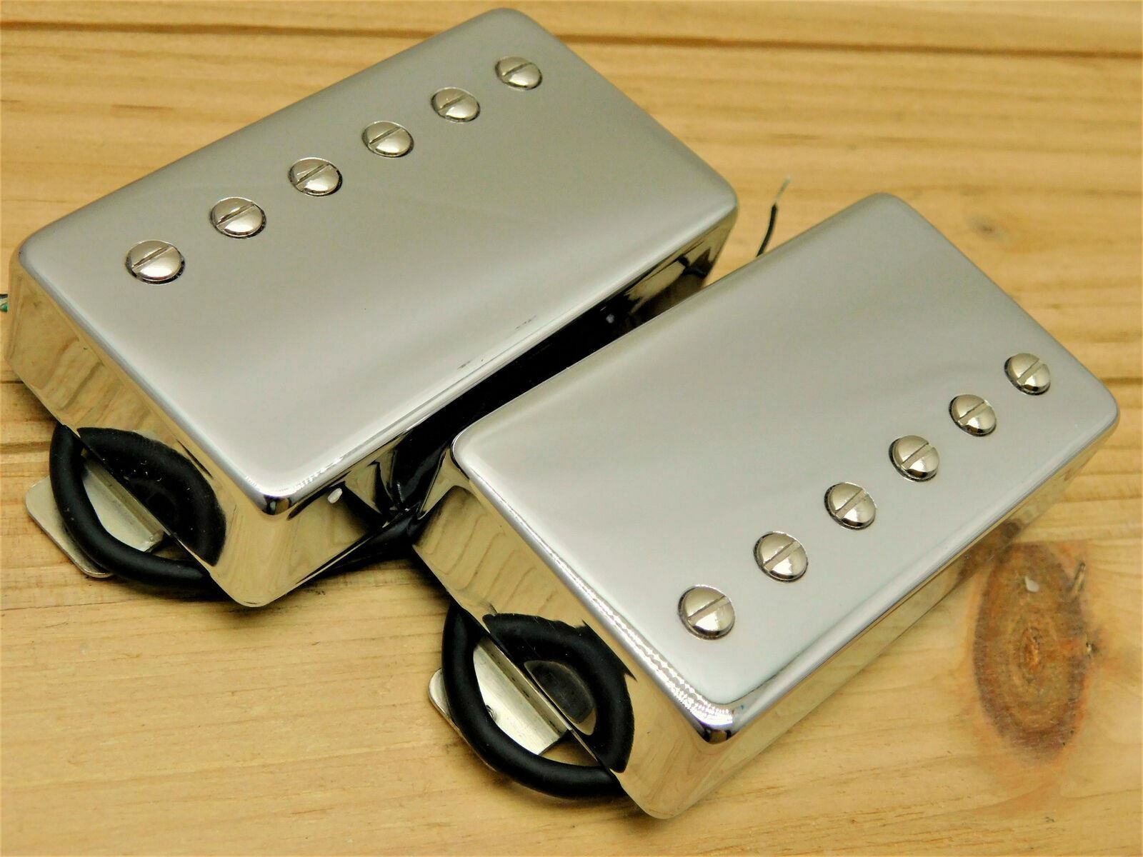 G.M. ND Humbucker Set Neodymium Magnets Chrome