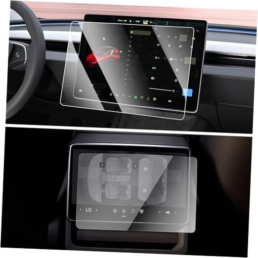 For 2024 Model 3 15.4" Center Control Protective Screen & 8Inch Rear Seat