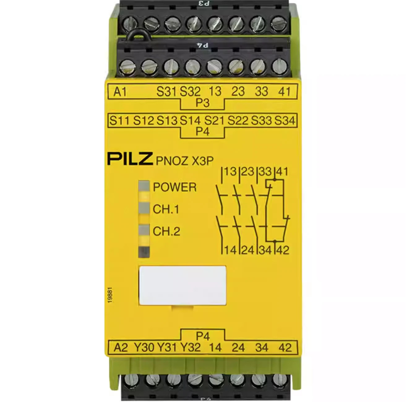 Safety relay  X3P 777313 with 90 days warranty
