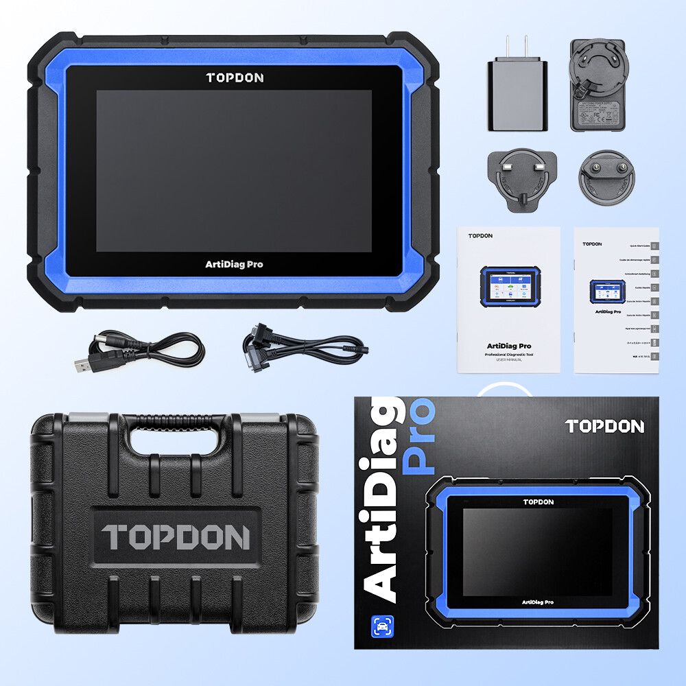🔥TOPDON ArtiDiag PRO V2.0 All Systems Diagnosis Bidirectional OBD2 Scanner