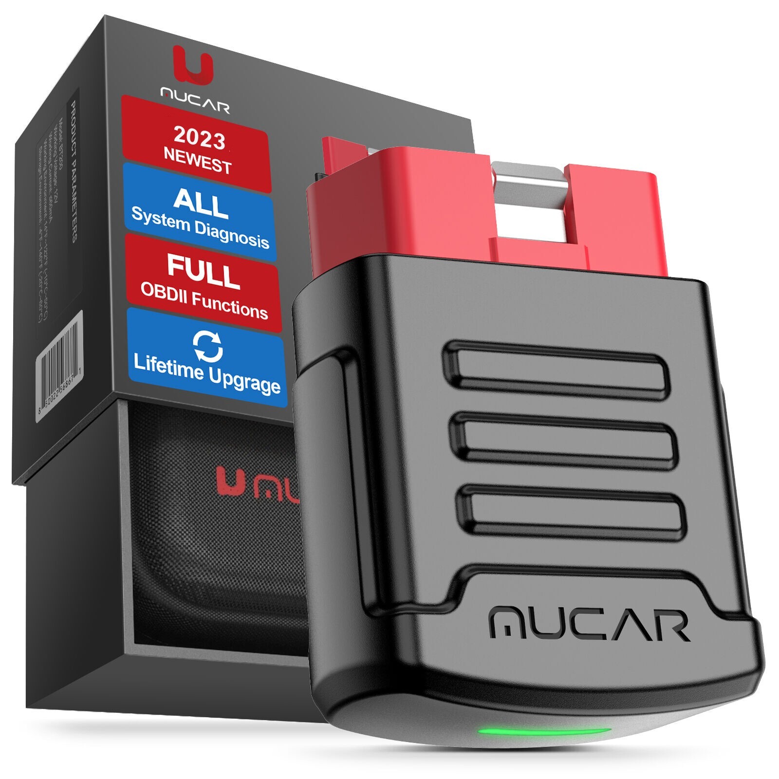 MUCAR BT200 OBD2 Scanner All System Diagnostic Tool OBD Code Reader ABS Oil