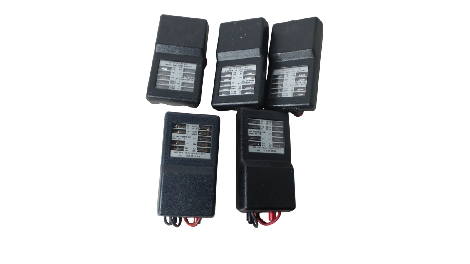 LOT OF 5 Sierra 1410 Line Volt Indicator 6625-00-132-1196 - Free Shipping