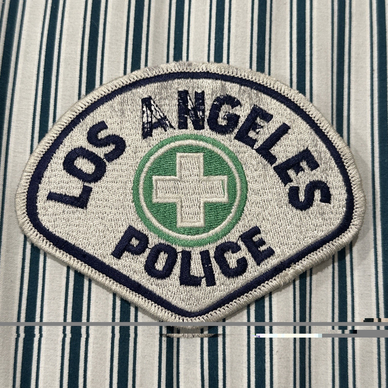 Vintage Obsolete Police Patch Los Angels California