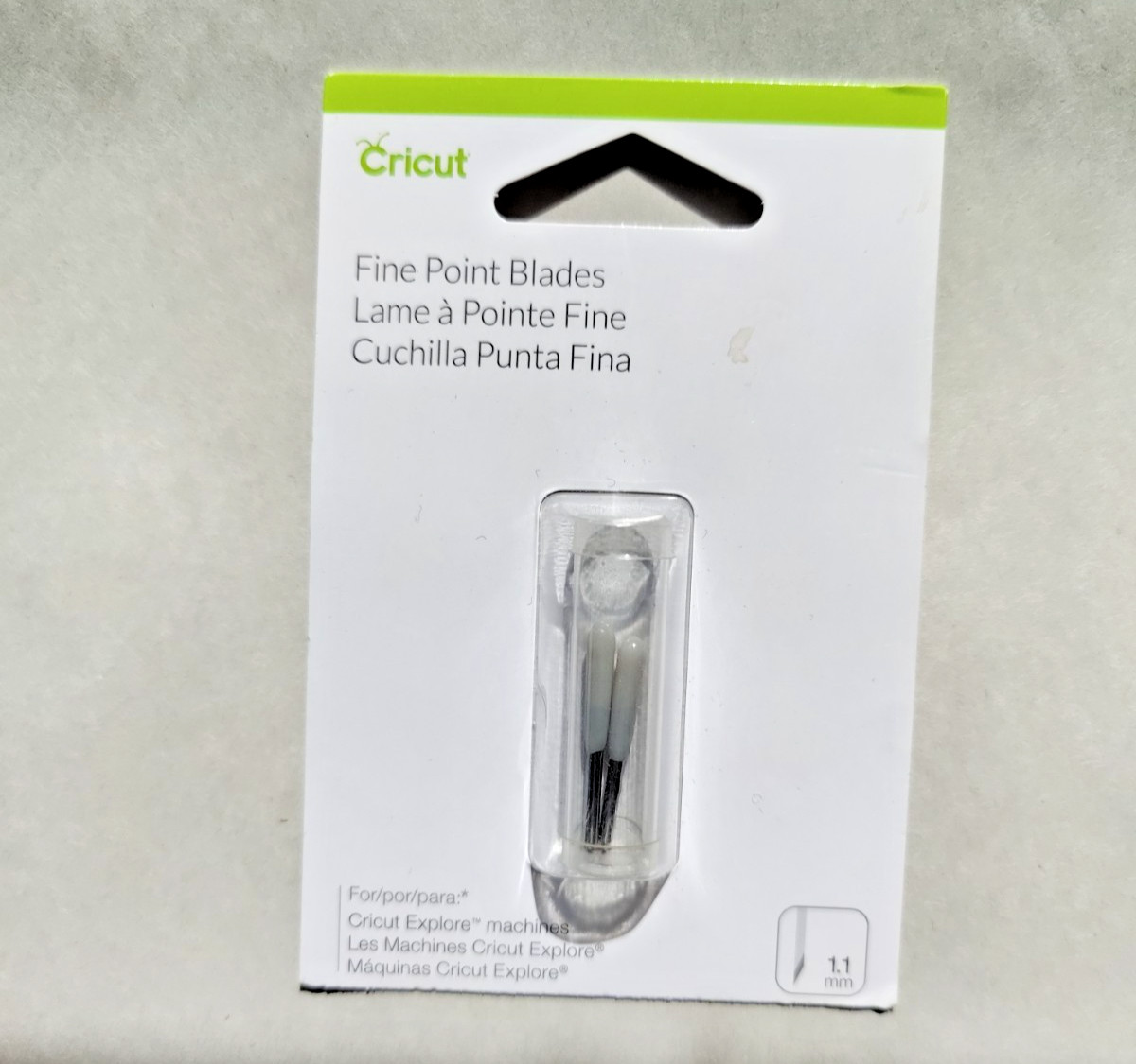Cricut Fine Point Blades 1.1mm For Cricut Explore & Other Machines 2003534