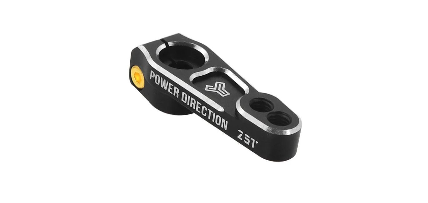 Black Aluminum Clamping Servo Horn (25T Spline fits Futaba/Savox) SPCAJ25TBLACK