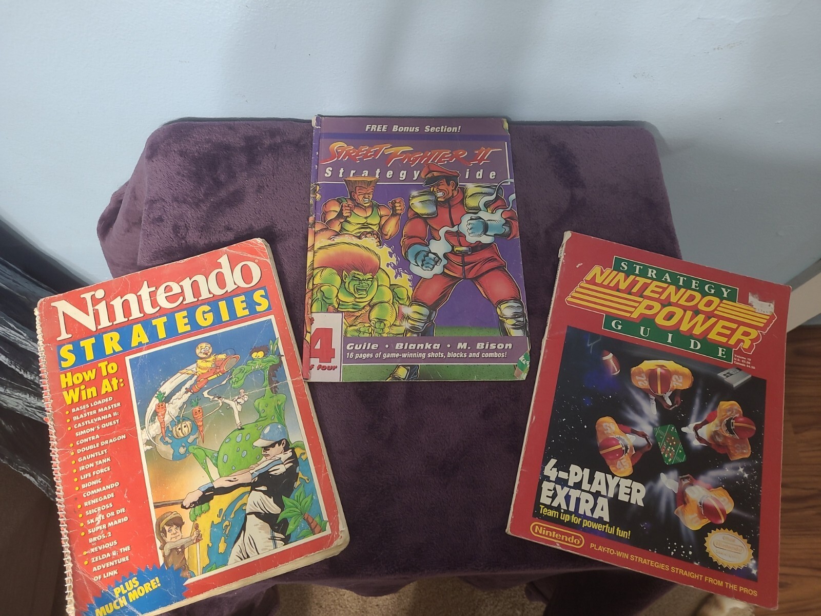 Vintage Nintendo Power 4 Player Extra Strategy Guide1990 Volume Vol19 W/ 2 Extra