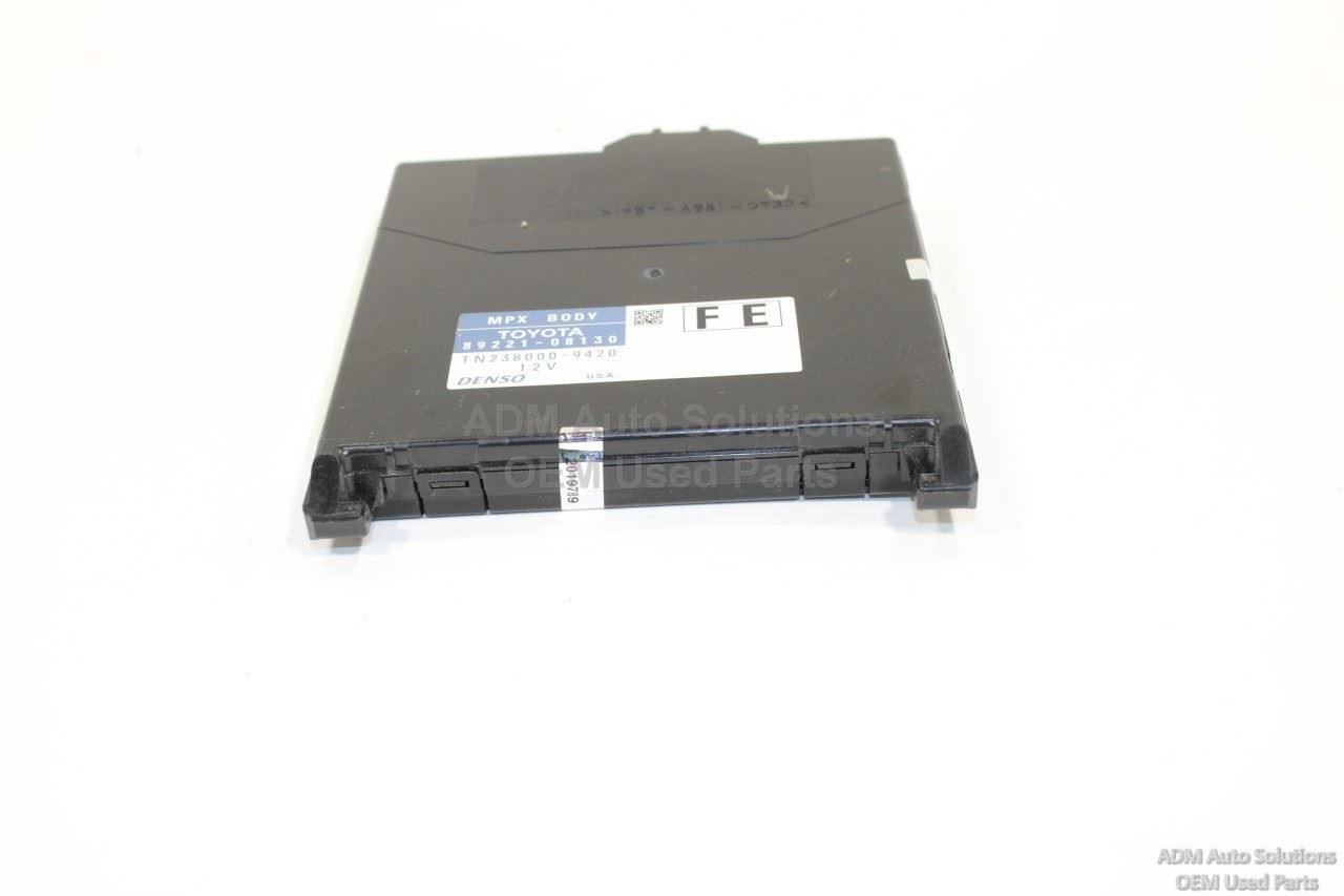 2015 - 2017 TOYOTA SIENNA MULTIPLEX NETWORK CONTROL MODULE UNIT OEM 89221-08130