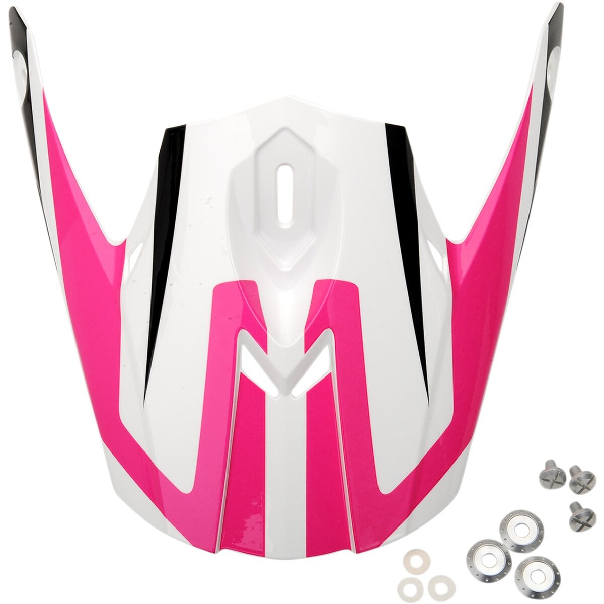 AFX Fuchsia/White FX-21 Alpha Visor - 0132-0857