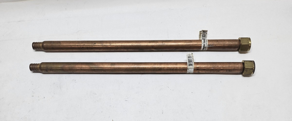 Sioux Chief Copper Water Heater Connector Crimp Pex Female Thread (Lot of 2)