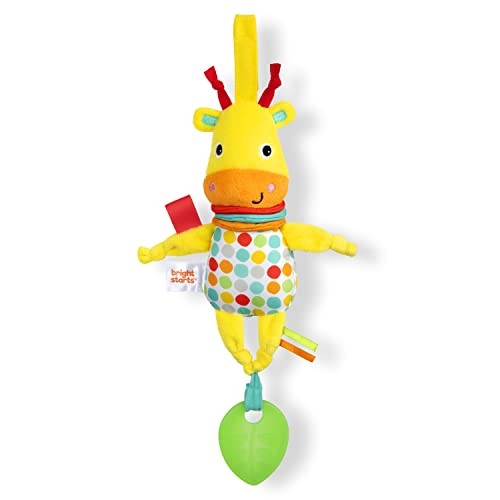 Bright Starts Giraffe Music Box for Strollers (0 months and up) - Finger