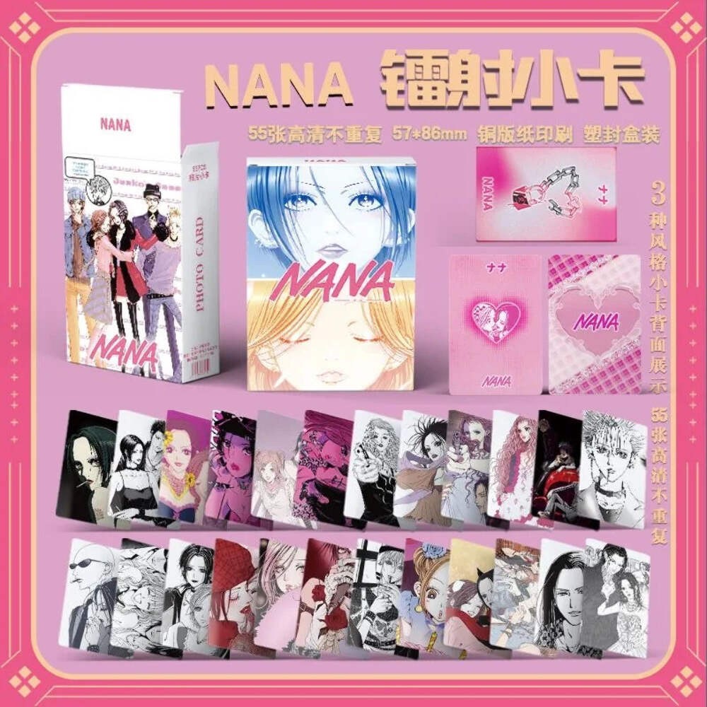 Anime Nana LOMO Cards 55Pcs/Box 3inch Photo Cards Photocard Collection Cards Cha