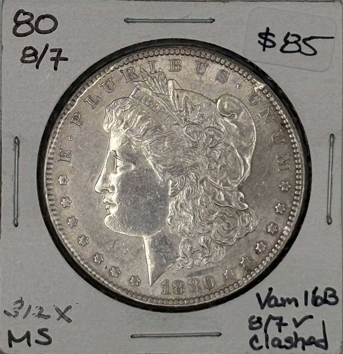 1880 Morgan Silver Dollar