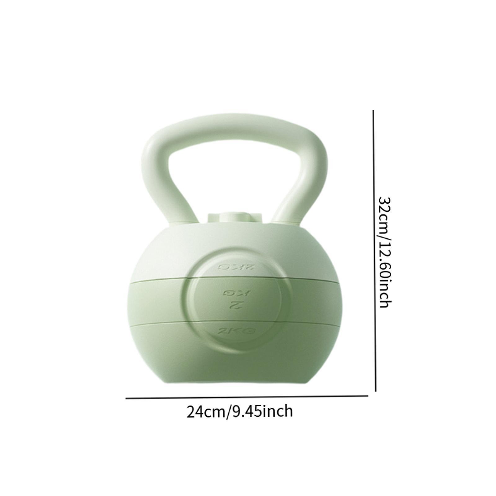 Travel Exercise Water Kettlebell Adjustable Resistance Sturdy PE Material for