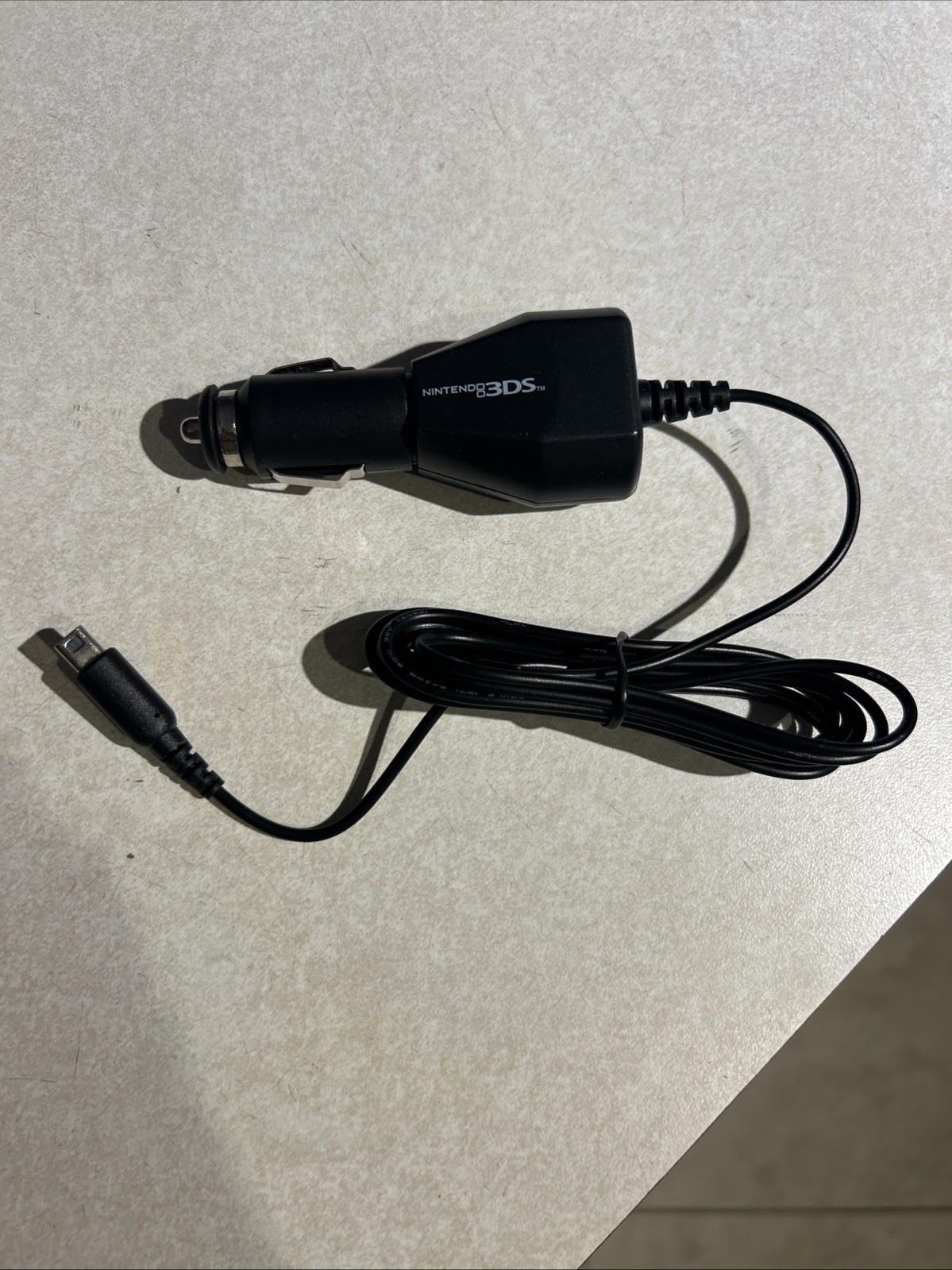 Official Authentic Nintendo 3DS Car Charger Cable - Unused