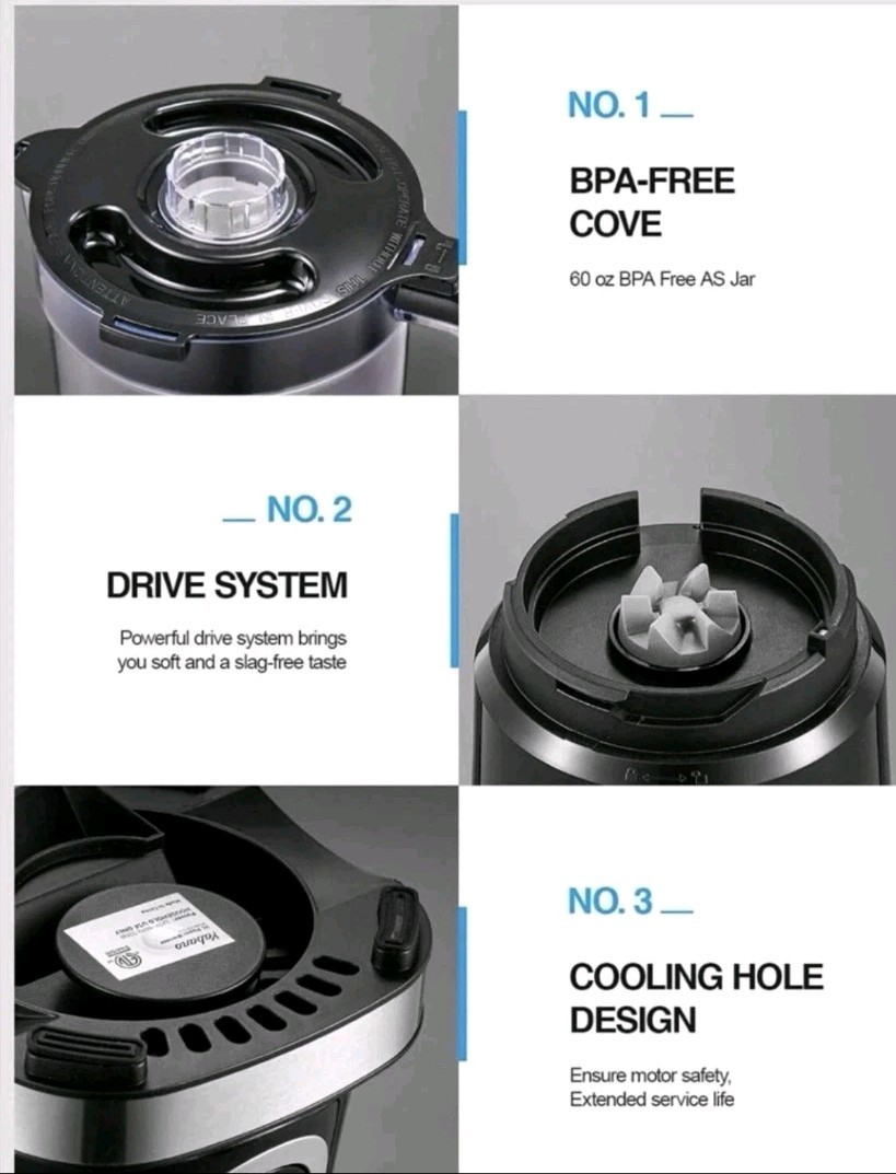 Yabano Professional Countertop Blender