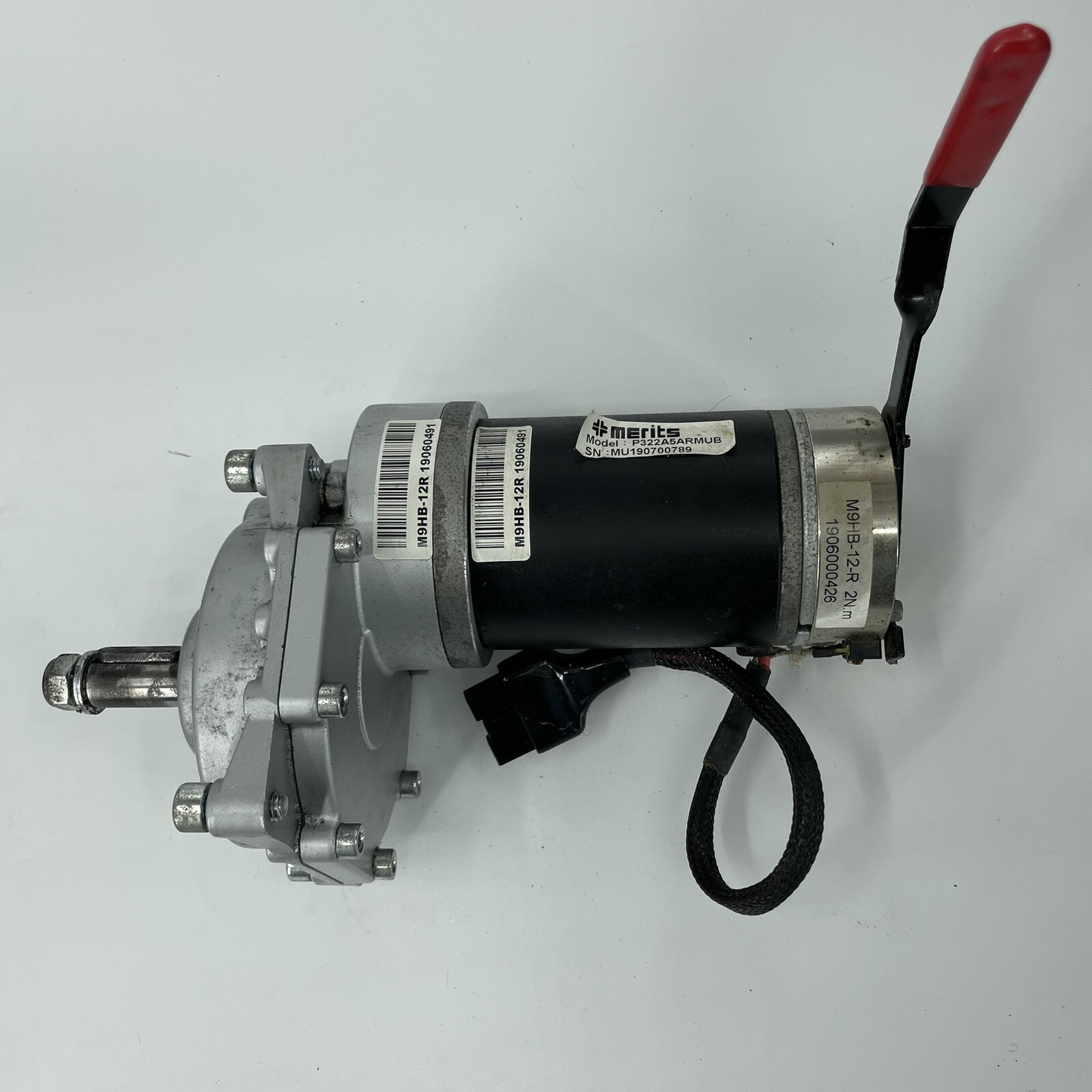 Merits Vision CF P322A Right Gear Drive Motor M9HB-12 TESTED WORKING
